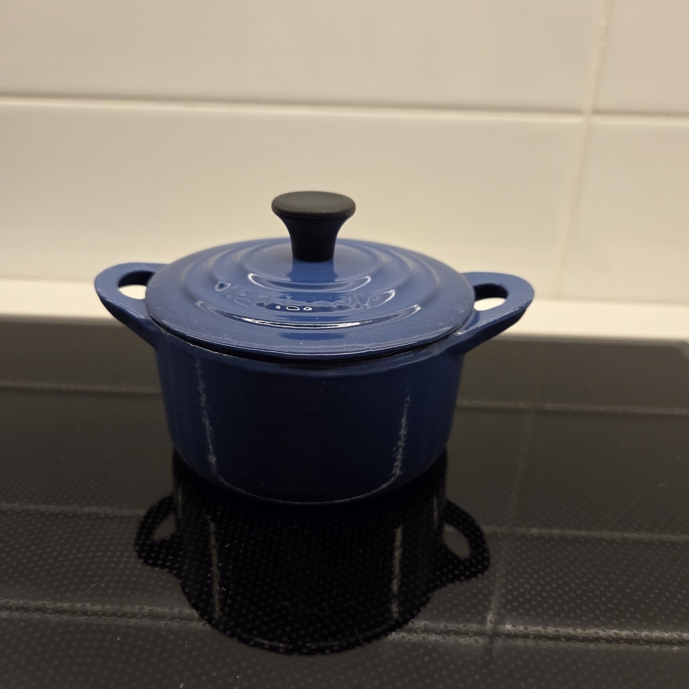 Le CREUSET Blue Cast Iron Mini Cocotte